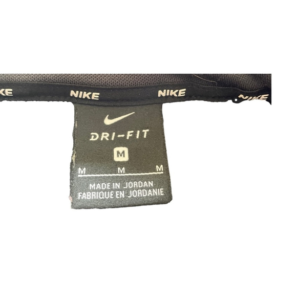 Nike Men's Dri-Fit 1/4 Zip Pullover Training Top Medium Gray - Picture 3 of 3